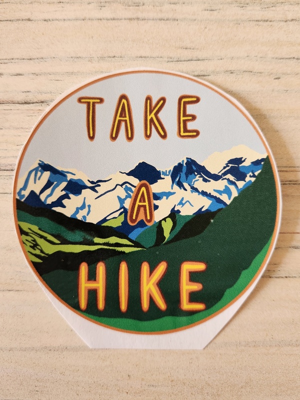 hike table mountain stickers