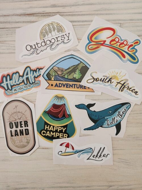 10 cm Vinyl Stickers