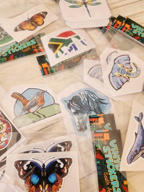 60 mm Vinyl Stickers