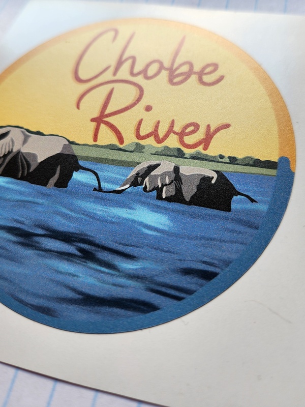 Chobe River sticker