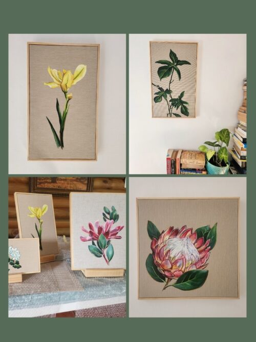 Framed Botanical Realism